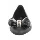 Baleriny Melissa Doll VIII AD 33379/50481 Black - małe zdjęcie