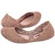 Baleriny Melissa Campana Flow AD 32984/53488 Gold Glitter Clear/Pink - małe zdjęcie
