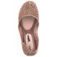 Baleriny Melissa Campana Flow AD 32984/53488 Gold Glitter Clear/Pink - małe zdjęcie