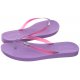 Japonki Melissa Sun Flip Flop AD 33493/51914 Lilac/Clear - małe zdjęcie