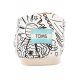 Espadryle Toms Alpargata White Coloring Book Print 10016257 - małe zdjęcie