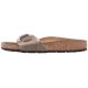 Klapki Birkenstock Madrid BS Graceful Taupe 1020632 - małe zdjęcie