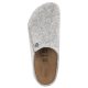 Kapcie Birkenstock Zermatt Rivet Light Gray 1014934 - małe zdjęcie