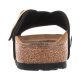 Klapki Birkenstock Sienna Big Buckle Patent Black 1021296 - małe zdjęcie