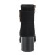 Botki Caprice Czarne 9-25307-27 004 Black Suede - małe zdjęcie
