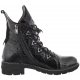 Botki Venezia Czarne 018419095 BLACK - małe zdjęcie