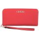 Portfel Guess Alby Slg Large Zip Around Red SWVG74 55460 - małe zdjęcie