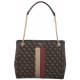 Torebka Guess Katey Girlfriend Carryall Brown/Multi HWSG78 70230 - małe zdjęcie