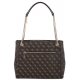 Torebka Guess Katey Girlfriend Carryall Brown/Multi HWSG78 70230 - małe zdjęcie