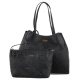 Torebka Guess Vikky Large Tote Black HWDB69 95240 - małe zdjęcie