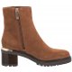 Botki Tommy Hilfiger Outdoor Mid Heel Boot Natural Cognac FW0FW05940 GTU - małe zdjęcie