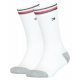 Skarpetki 2 pary Tommy Hilfiger Kids Iconic Sports Sock 2 White 100001500 300 035