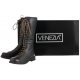 Kozaki Venezia Czarne 617306 BLACK - małe zdjęcie