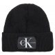 Czapka Calvin Klein Monogram Beanie Wl Black K60K607383 BDS - małe zdjęcie