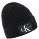 Czapka Calvin Klein Monogram Beanie Wl Black K60K607383 BDS - małe zdjęcie
