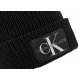 Czapka Calvin Klein Monogram Beanie Wl Black K60K607383 BDS - małe zdjęcie