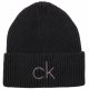 Czapka Calvin Klein Essentials Beanie Black K60K608660 BAX - małe zdjęcie