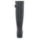 Kalosze Hunter Refined Tall Wave Texture Black WFT2047RMA - małe zdjęcie