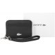Portfel Lacoste Xs Wristlet Zip Wallet Noir NF2778DC - małe zdjęcie