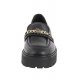 Mokasyny Tommy Hilfiger Th Chain Chunky Loafer Black FW0FW06166 BDS - małe zdjęcie