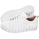 Sneakersy Venezia Białe 034502 WHITE - małe zdjęcie