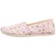 Espadryle Toms Alpargata Barely Pink Foil Bee Mine Print 10017801 - małe zdjęcie