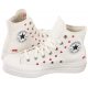 Trampki Converse CT All Star Lift Hi Vintage White/University Red A01599C - małe zdjęcie