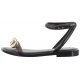 Sandały Melissa Dare + Camila Coutinho 33569/AA243 Black/Gold - małe zdjęcie