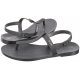 Japonki Melissa Sun Ventura Metallic AD 33642/54177 Graphite - małe zdjęcie