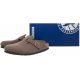Klapki Birkenstock Boston BS Mocca Vegan 1022880 - małe zdjęcie