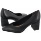 Czółenka Tamaris Czarne 1-22428-28 003 Black Leather - małe zdjęcie