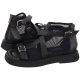 Sandały Venezia Czarne 44422Y801 BLACK - małe zdjęcie