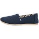 Espadryle Toms Alpargata Navy Recycled Cotton Canvas 10017712 - małe zdjęcie
