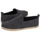 Espadryle Toms Deconstructed Alpargata Rope Black Washed Canvas 10011621 - małe zdjęcie