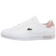 Sneakersy Lacoste Powercourt 0721 1 SUJ WHT/LT PNK 7-41SUJ00141Y9 - małe zdjęcie