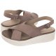 Sandały Geox D Laudara B Dk Beige D15MPB 000CL C5005 - małe zdjęcie