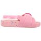 Sandałki Zaxy Nina Flor Slide Baby 18430/90163 Różowe - małe zdjęcie