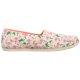 Espadryle Toms Alpargata Natural Hawaiian Flamingos Print 10017798 - małe zdjęcie