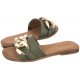 Klapki Venezia Zielone 2669 Y081 KHAKI - małe zdjęcie