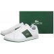 Sneakersy Lacoste Carnaby EVO 0722 3 SMA WHT/GRN 7-43SMA0053082 - małe zdjęcie