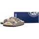 Klapki Birkenstock Arizona Shearling Stone Coin 1017403 - małe zdjęcie