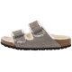 Klapki Birkenstock Arizona Shearling Stone Coin 1017403 - małe zdjęcie