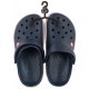 Klapki Crocs Crocband Clog K Navy/Red 207006-485 - małe zdjęcie