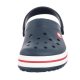 Klapki Crocs Crocband Clog K Navy/Red 207006-485 - małe zdjęcie