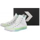 Trampki Converse CT All Star Hi White/Light Dew/Lime Rave A00543C - małe zdjęcie