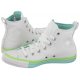 Trampki Converse CT All Star Hi White/Light Dew/Lime Rave A00543C - małe zdjęcie
