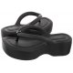 Japonki Melissa Free Platform AD 33772/AF645 Beige/Black - małe zdjęcie