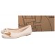 Baleriny Melissa Aura Chain AD 33637/AB960 Beige - małe zdjęcie