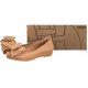Baleriny Melissa Ultragirl Sweet XXII A 33680/AD381 Beige Gold - małe zdjęcie