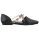 Baleriny Melissa Pointy Stripe Fly AD 33638/AB955 Black - małe zdjęcie
